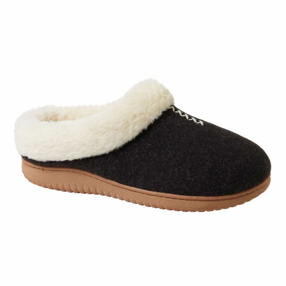 New Dearfoams Women's Slippers Black - Picture 4 of 7